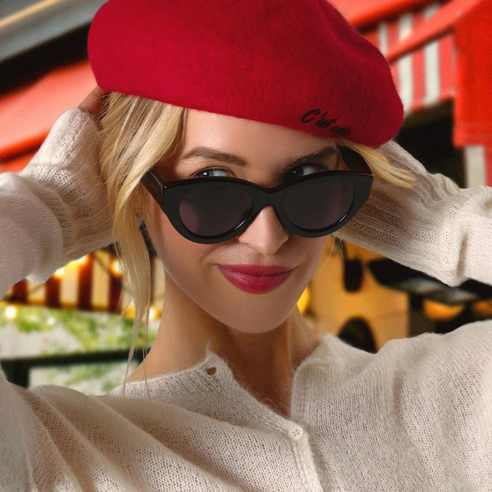 Emily in Paris DIFF Eyewear Collection — EXTRA MAGIC MINUTES